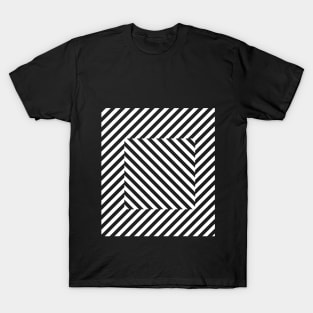 opart square design T-Shirt